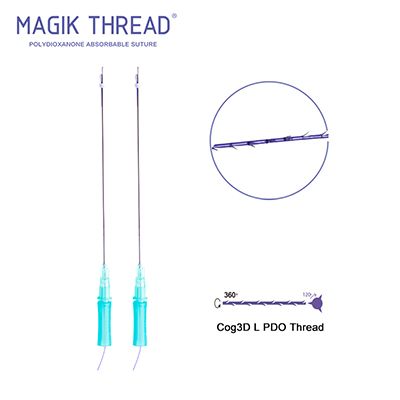 Cog 3D L Blunt 21G PDO Thread